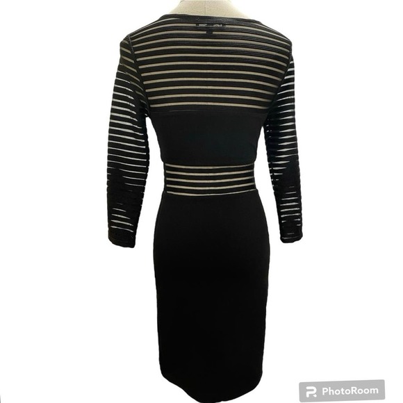 Lulus Perfert Mesh Sheer Striped Black Bodycon Dress
Size XS - Picture 2 of 13